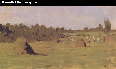 Isaac Ilich Levitan Haymaking (nn02)